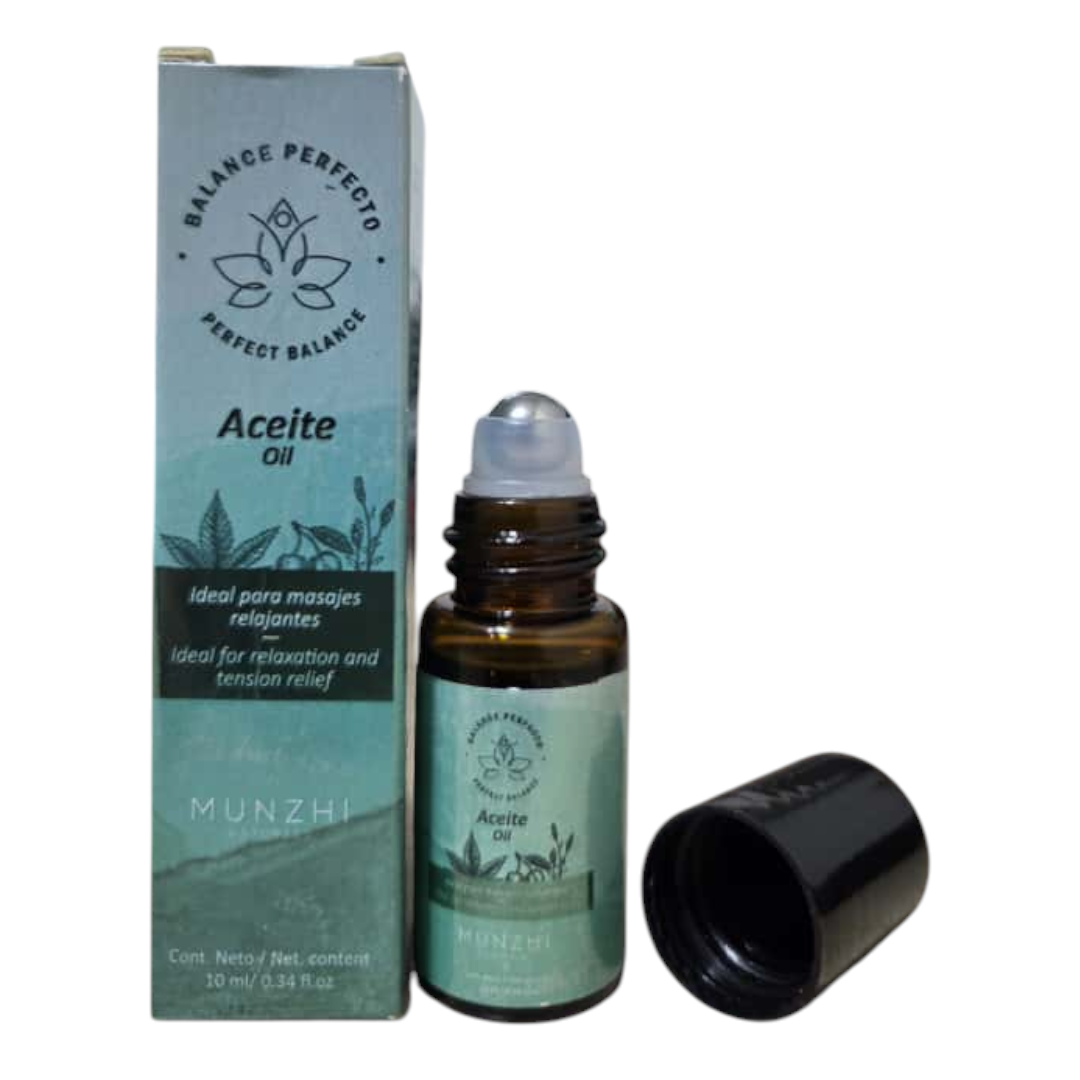 (COLECCIÓN BIENESTAR) Aceite Munzhi Balance Perfecto 10ml