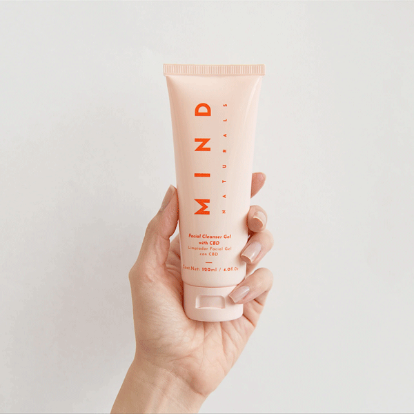 Mind Naturals - Limpiador Facial Gel con CBD 120 ml