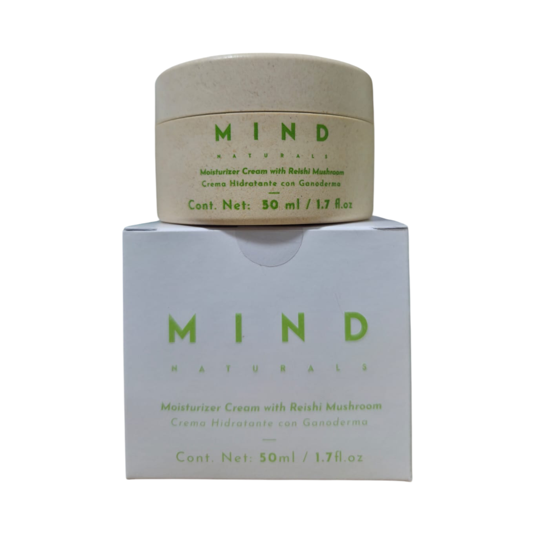 Mind Naturals - Crema Hidratante con Ganoderma 50 ml