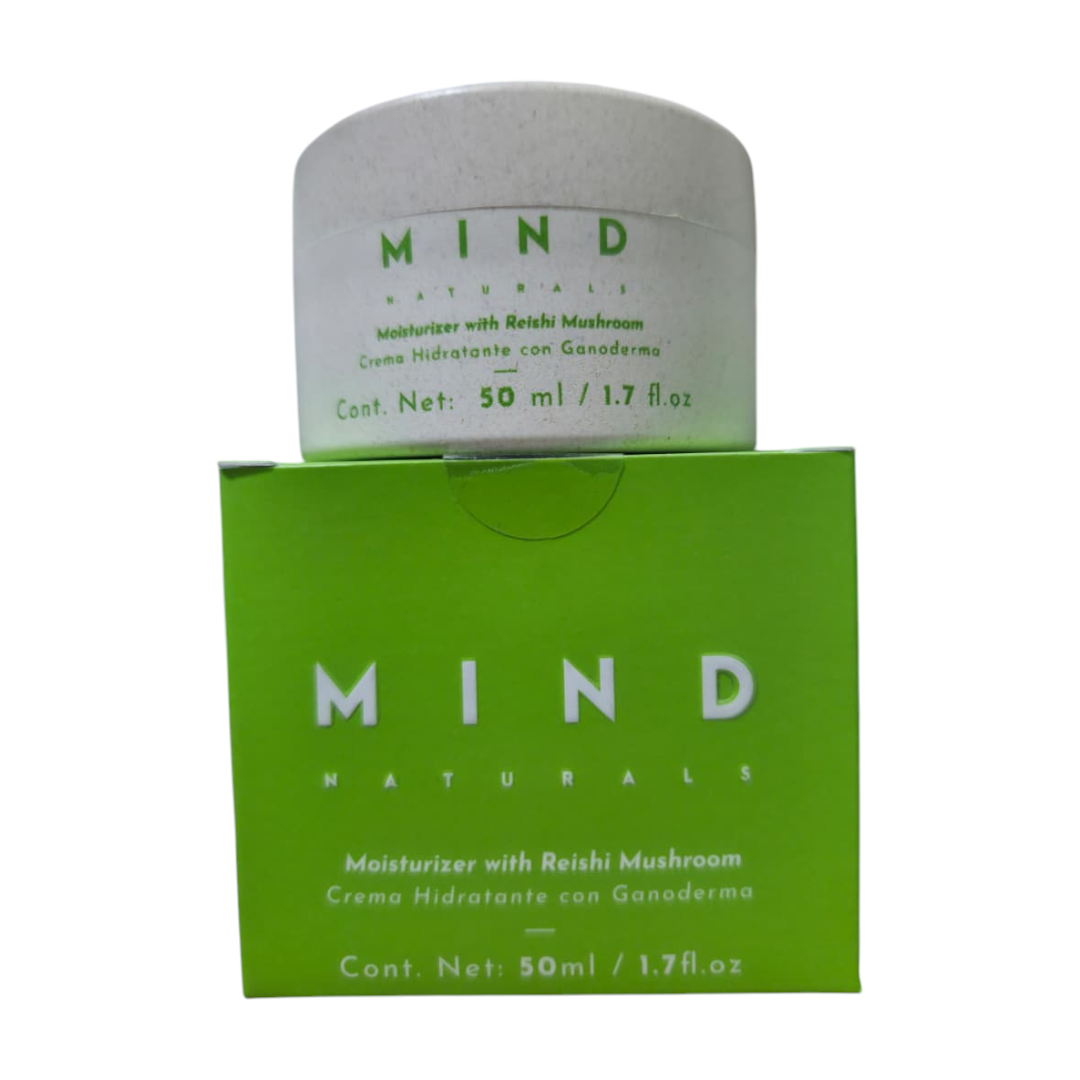 Mind Naturals - Crema Hidratante con Ganoderma 50 ml