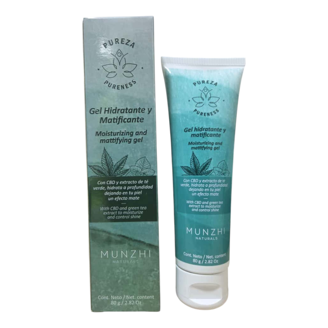 (CUIDADO FACIAL) Gel hidratante y matificante pureza x 80g