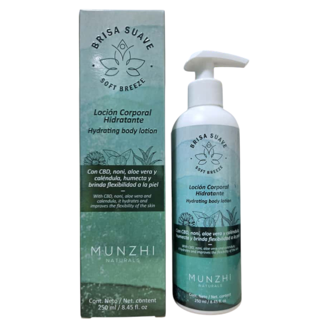 (CUIDADO CORPORAL) Crema loción hidratante corporal brisa suave 250 ml